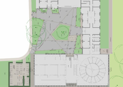 Lageplan Studienhospital Uniklinikum Münster